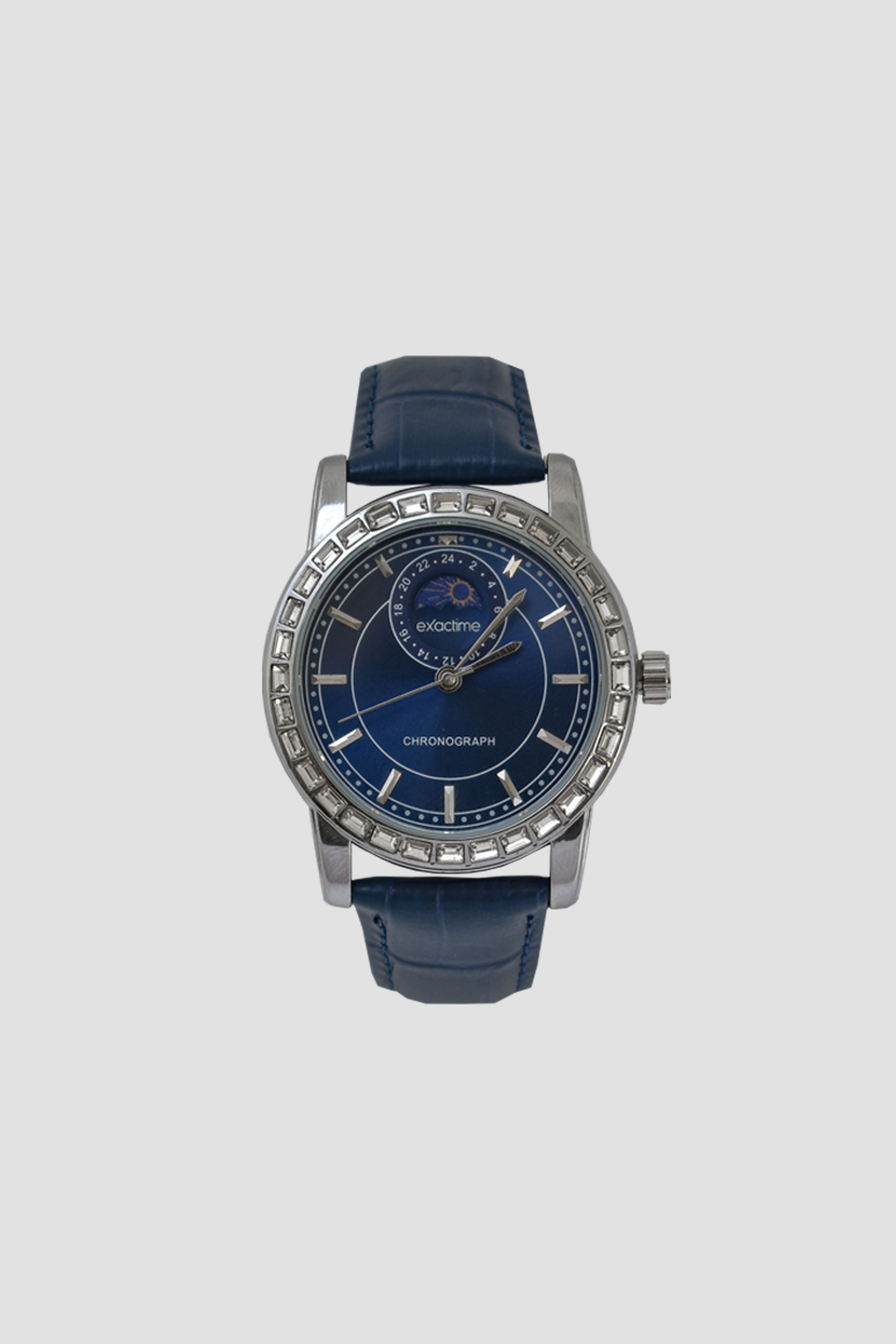 EXACTIME-QUARZO-PIEL-AZUL